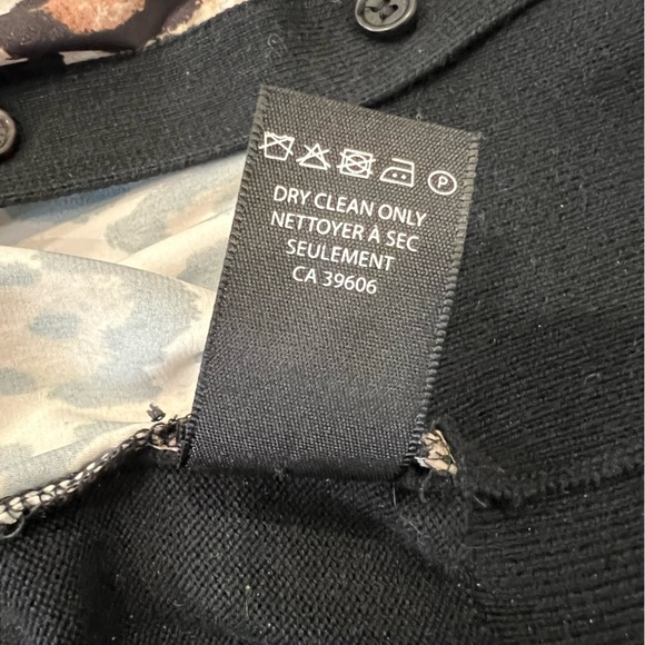 Pink Tartan leopard print cardigan - Picture 6 of 6